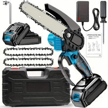 将图片加载到图库查看器，6-inch Cordless Mini Chainsaw – Handheld Electric, Lightweight, Battery-Powered
