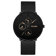 Load image into Gallery viewer, Relogio Masculino Unisex  Woman and Men Quartz Watch In Casual Slim Mesh Style Designer Sport Watch
