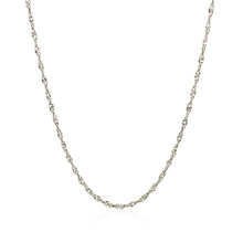 Load image into Gallery viewer, Sterling Silver 1.6mm Singapore Style Chain

