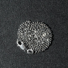将图片加载到图库查看器，14k White Gold Diamond Cut Cable Link Chain 1.5mm
