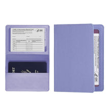 Load image into Gallery viewer, CDC Vaccination Card Holder And RFID Passport Organizer Holder
