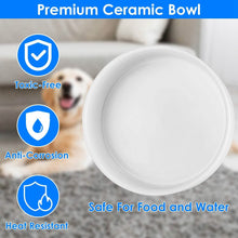 Load image into Gallery viewer, Ceramic Heated Pet Water Bowl Food Warmer
