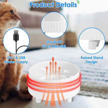 Load image into Gallery viewer, Ceramic Heated Pet Water Bowl Food Warmer
