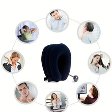 将图片加载到图库查看器，Cervical Neck Traction Device Inflatable Neck Stretcher
