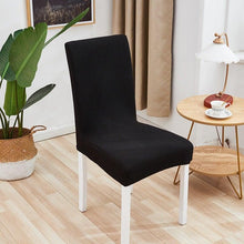 Load image into Gallery viewer, Chair Cover Polyester Fiber Elastic Stool Cover Hotel Restaurant Chair Antifouling Cover  Washable Spandex Kitchen Chair Covers for Dining Room Christmas Decoration Holiday Party Protector for Kitchen
