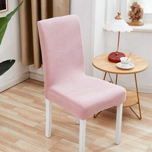 Load image into Gallery viewer, Chair Cover Polyester Fiber Elastic Stool Cover Hotel Restaurant Chair Antifouling Cover  Washable Spandex Kitchen Chair Covers for Dining Room Christmas Decoration Holiday Party Protector for Kitchen
