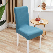 Load image into Gallery viewer, Chair Cover Polyester Fiber Elastic Stool Cover Hotel Restaurant Chair Antifouling Cover  Washable Spandex Kitchen Chair Covers for Dining Room Christmas Decoration Holiday Party Protector for Kitchen
