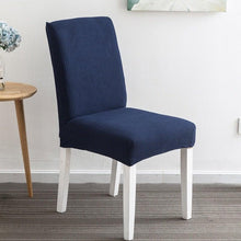 Load image into Gallery viewer, Chair Cover Polyester Fiber Elastic Stool Cover Hotel Restaurant Chair Antifouling Cover  Washable Spandex Kitchen Chair Covers for Dining Room Christmas Decoration Holiday Party Protector for Kitchen
