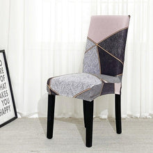 Load image into Gallery viewer, Chair Covers For Dining Room Stretch Spandex Removable Washable Anti-dust Seat Slipcover Multicolor  Chair covers  Chair Covers For Dining Room With Printed Patterns Easy Slip-on Stretchy Dining Room Chair Covers
