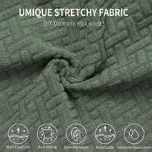 Load image into Gallery viewer, Chair Seat Covers for Dining Room Removable Washable Anti-Dust Seat Protector Removable Dining  Seat Cover And Dining Chair Covers Stretch Seat Cushion Slipcover for Dining Room Kitchen Chairs
