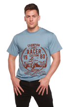 Load image into Gallery viewer, Champions Cars Men's Bamboo Viscose/Organic Cotton Short Sleeve Graphic T-Shirt
