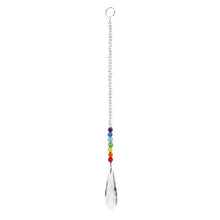 Load image into Gallery viewer, Chandelier Crystals Ball Prism Pendant Maker Sun Catcher Crystal Rainbow Maker Drops Hang for Window Home Decor Car Charms Hanging  Wind Chimes Hanging Ornament Garden Decor

