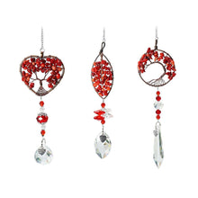 Load image into Gallery viewer, Chandelier Crystals Ball Prism Pendant Maker Sun Catcher Crystal Rainbow Maker Drops Hang for Window Home Decor Car Charms Hanging  Wind Chimes Hanging Ornament Garden Decor

