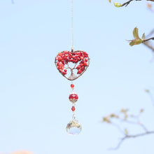 Load image into Gallery viewer, Chandelier Crystals Ball Prism Pendant Maker Sun Catcher Crystal Rainbow Maker Drops Hang for Window Home Decor Car Charms Hanging  Wind Chimes Hanging Ornament Garden Decor
