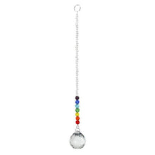 Load image into Gallery viewer, Chandelier Crystals Ball Prism Pendant Maker Sun Catcher Crystal Rainbow Maker Drops Hang for Window Home Decor Car Charms Hanging  Wind Chimes Hanging Ornament Garden Decor
