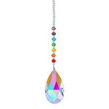 Load image into Gallery viewer, Chandelier Crystals Ball Prism Pendant Maker Sun Catcher Crystal Rainbow Maker Drops Hang for Window Home Decor Car Charms Hanging  Wind Chimes Hanging Ornament Garden Decor
