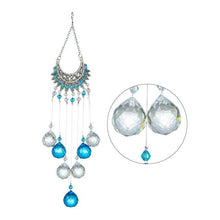 Load image into Gallery viewer, Chandelier Wind Chimes Crystal Prisms Hanging Sun Catcher Beads Chain Sphere Chandelier Lamps Light Pendant for Christmas Day Wedding Plants Cars Window Décor Rainbow  Window Curtains Pendant Home Decor Gifts

