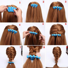 将图片加载到图库查看器，Charming French Style 1pcs Women Girls Sponge Hair Braider Plait Hair Twist Braiding Tool Hair Styling Tools Small And Easy to Carry Hair Accessories
