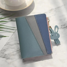 Load image into Gallery viewer, Charming Hit Color Short Tassels Wallets,Bags Zipper PU Leather, Card Holder, Pendant Coin Purse, Card Cash Clutch For Women And Girls
