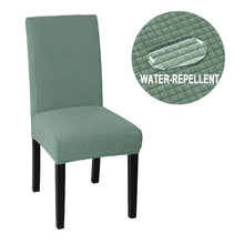 将图片加载到图库查看器，Cheap Waterproof Chair Cover Elastic Spandex Chair Covers for Dining Room Kitchen Stretch Chair Slipcover High Back Chair Covers For Dining Room Dining Kitchen Stretch Decorative Waterproof Spandex Chair Protectors Cover
