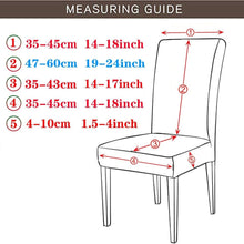 将图片加载到图库查看器，Cheap Waterproof Chair Cover Elastic Spandex Chair Covers for Dining Room Kitchen Stretch Chair Slipcover High Back Chair Covers For Dining Room Dining Kitchen Stretch Decorative Waterproof Spandex Chair Protectors Cover
