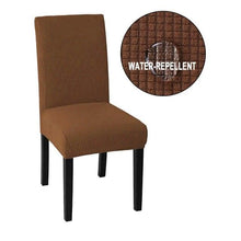 将图片加载到图库查看器，Cheap Waterproof Chair Cover Elastic Spandex Chair Covers for Dining Room Kitchen Stretch Chair Slipcover High Back Chair Covers For Dining Room Dining Kitchen Stretch Decorative Waterproof Spandex Chair Protectors Cover
