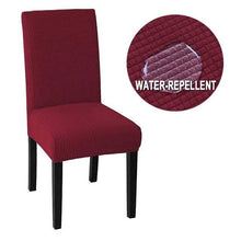 将图片加载到图库查看器，Cheap Waterproof Chair Cover Elastic Spandex Chair Covers for Dining Room Kitchen Stretch Chair Slipcover High Back Chair Covers For Dining Room Dining Kitchen Stretch Decorative Waterproof Spandex Chair Protectors Cover
