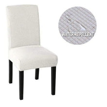 将图片加载到图库查看器，Cheap Waterproof Chair Cover Elastic Spandex Chair Covers for Dining Room Kitchen Stretch Chair Slipcover High Back Chair Covers For Dining Room Dining Kitchen Stretch Decorative Waterproof Spandex Chair Protectors Cover
