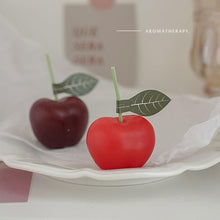 Load image into Gallery viewer, Cherry Candle Creative Decoration Soy Wax Aromatherapy Candle Home Decoration Scented Candle Red Cherry Candle Cherry Shaped Scented Candle Mini Paraffin Wax Candle Small Scented Candle Wax Decorative Candle For Bedroom Bathroom Decoration Parties
