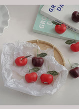 Load image into Gallery viewer, Cherry Candle Creative Decoration Soy Wax Aromatherapy Candle Home Decoration Scented Candle Red Cherry Candle Cherry Shaped Scented Candle Mini Paraffin Wax Candle Small Scented Candle Wax Decorative Candle For Bedroom Bathroom Decoration Parties
