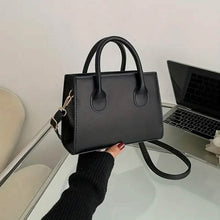 Load image into Gallery viewer, Chic Black Mini Tote Bag
