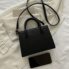 Load image into Gallery viewer, Chic Black Mini Tote Bag
