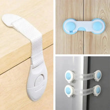 Load image into Gallery viewer, Child Safety Cabinet Lock Baby Proof Security Protector Drawer Door Cabinet Lock Plastic Protection Kids Safety Door Lock
