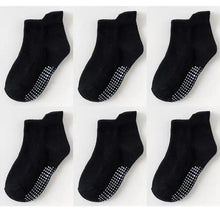 Load image into Gallery viewer, Children Cotton  6 Pairs/Set Anti-slip Socks For Boys Girl Rubber Kid Floor Sock With Grips For 0 To 6 Years Kids
