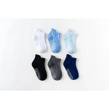 Load image into Gallery viewer, Children Cotton  6 Pairs/Set Anti-slip Socks For Boys Girl Rubber Kid Floor Sock With Grips For 0 To 6 Years Kids
