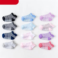 Load image into Gallery viewer, Children Cotton  6 Pairs/Set Anti-slip Socks For Boys Girl Rubber Kid Floor Sock With Grips For 0 To 6 Years Kids
