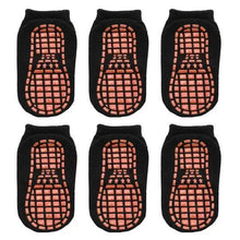 Load image into Gallery viewer, Children Cotton  6 Pairs/Set Anti-slip Socks For Boys Girl Rubber Kid Floor Sock With Grips For 0 To 6 Years Kids
