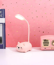 Load image into Gallery viewer, Children Desk Lamp LED Bedside Table Lamp Flexo Balance Light Gooseneck Drawing Iluminaria For Study Badroom Decor Cute Bear Cute Study Lamps for Bedroom Décor
