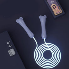 Load image into Gallery viewer, Children Jump Ropes Adjustable Night Glowing Skipping Rope LED Light Up Adult Kids Jump Skipping Rope Fitness Cordless Jump Rope For Kids Glowing Jump Rope Adjustable Skipping Rope Fitness Exercise Jump Ropes For Home Workout
