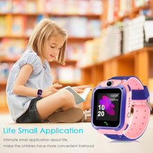 将图片加载到图库查看器，Children Smart Watch SOS Phone Watch Smartwatch For Kids With Sim Card Photo Waterproof Touch Screen Game Watch With 360° Rotated Body Design Waterproof Kids Smartwatch With SOS Call Music Player Camera
