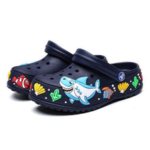 将图片加载到图库查看器，Children Summer Cartoon Sandals Quick-Dry Beach Kids Clogs Slippers Light-Weight Wear-Resistant Boy Girl Shoes Comfort Clogs Kids Slip On Garden Shoes Boys Lightweight Outdoor Beach Pool Slide Sandals
