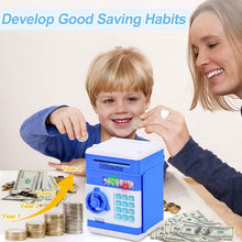 Load image into Gallery viewer, Children's Cartoon Password Box Piggy Bank
