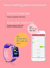 Load image into Gallery viewer, Childrens Smart Watch Kids Phone Watch Smartwatch For Boys Girls With Sim Card Photo Waterproof Smartwatches With Tracker HD Touch Screen For Kids Games Alarm Clock Camera Digital Wrist Watch Smartwatch Christmas Birthday Gifts
