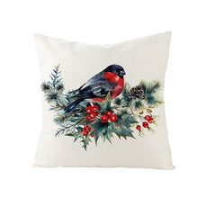 将图片加载到图库查看器，Christmas Cover Cushion For Home Decor Pillowcase Santa Claus Christmas Throw Pillow Covers Waterproof Outdoor Pillow Covers Cotton Linen Christmas Pillow Covers Linen Print Merry Christmas Navidad 2022 New Year Gift 45x45CM
