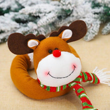 将图片加载到图库查看器，Christmas Curtain Buckle Tieback Flannel Door Curtain Home DecorateChristmas Trees New Year Snowmen Window Decorations Curtain Holdback Fastener Clamp Wine Bottle Topper Hugger Holder Snowman Christmas Ornaments Home Decor
