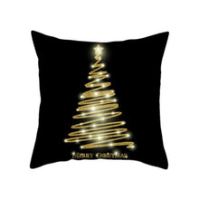 将图片加载到图库查看器，Christmas Decorations Snowflake Santa Claus Merry Christmas Cover Cushion Pillowcase Xmas Holiday Couch Pillows Rustic Christmas Decorations Winter Pillowcase for Living Room Home Happy New Year

