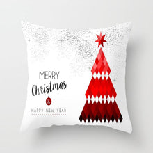 将图片加载到图库查看器，Christmas Decorations Snowflake Santa Claus Merry Christmas Cover Cushion Pillowcase Xmas Holiday Couch Pillows Rustic Christmas Decorations Winter Pillowcase for Living Room Home Happy New Year
