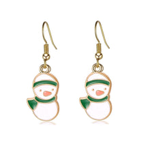Load image into Gallery viewer, Christmas Ear Decor Hooks Creative Ladies Holiday Earrings
