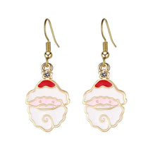 Load image into Gallery viewer, Christmas Ear Decor Hooks Creative Ladies Holiday Earrings
