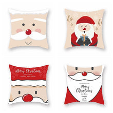 Load image into Gallery viewer, Christmas Pillowcase Santa Cluas Pillow Covers Xmas Holiday Couch Pillows Rustic Christmas Decorations Winter Pillowcase For Home Living Room Xmas Ornaments Navidad Gifts
